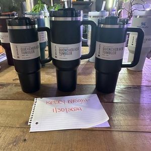 40 oz black Stanley 2.0 UNRELEASED